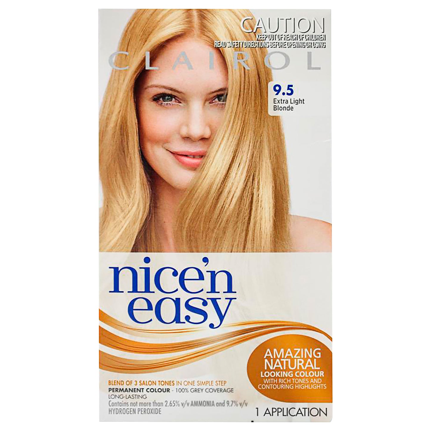 Clairol Nice 'N' Easy 9.5 Natural Light Blonde