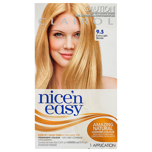 Clairol Nice 'N' Easy 9.5 Natural Light Blonde