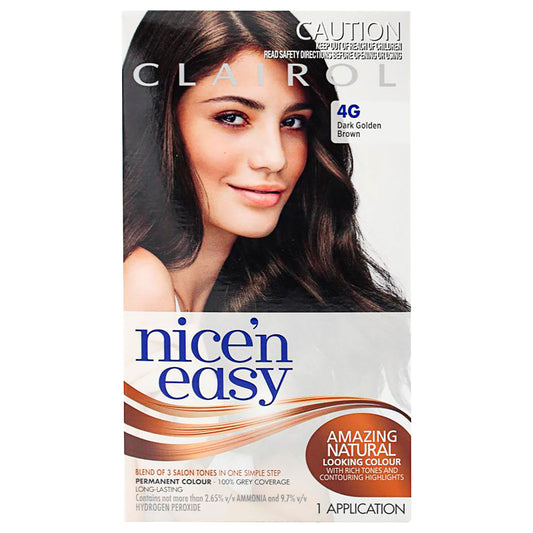 Clairol Nice 'N' Easy 4G Natural Dark Golden Brown