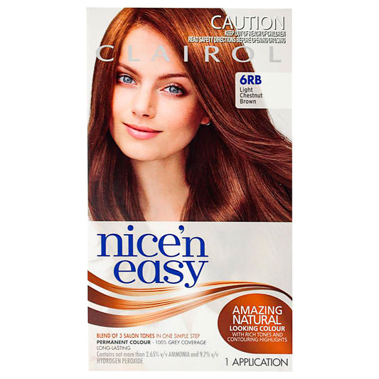 Clairol Nice 'N' Easy 6RB Natural Light Brown