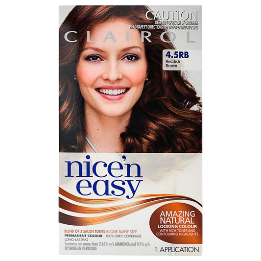 Clairol Nice 'N' Easy 4.5RB Natural Red Brown