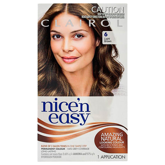 Clairol Nice 'N' Easy 6 Natural Light Brown
