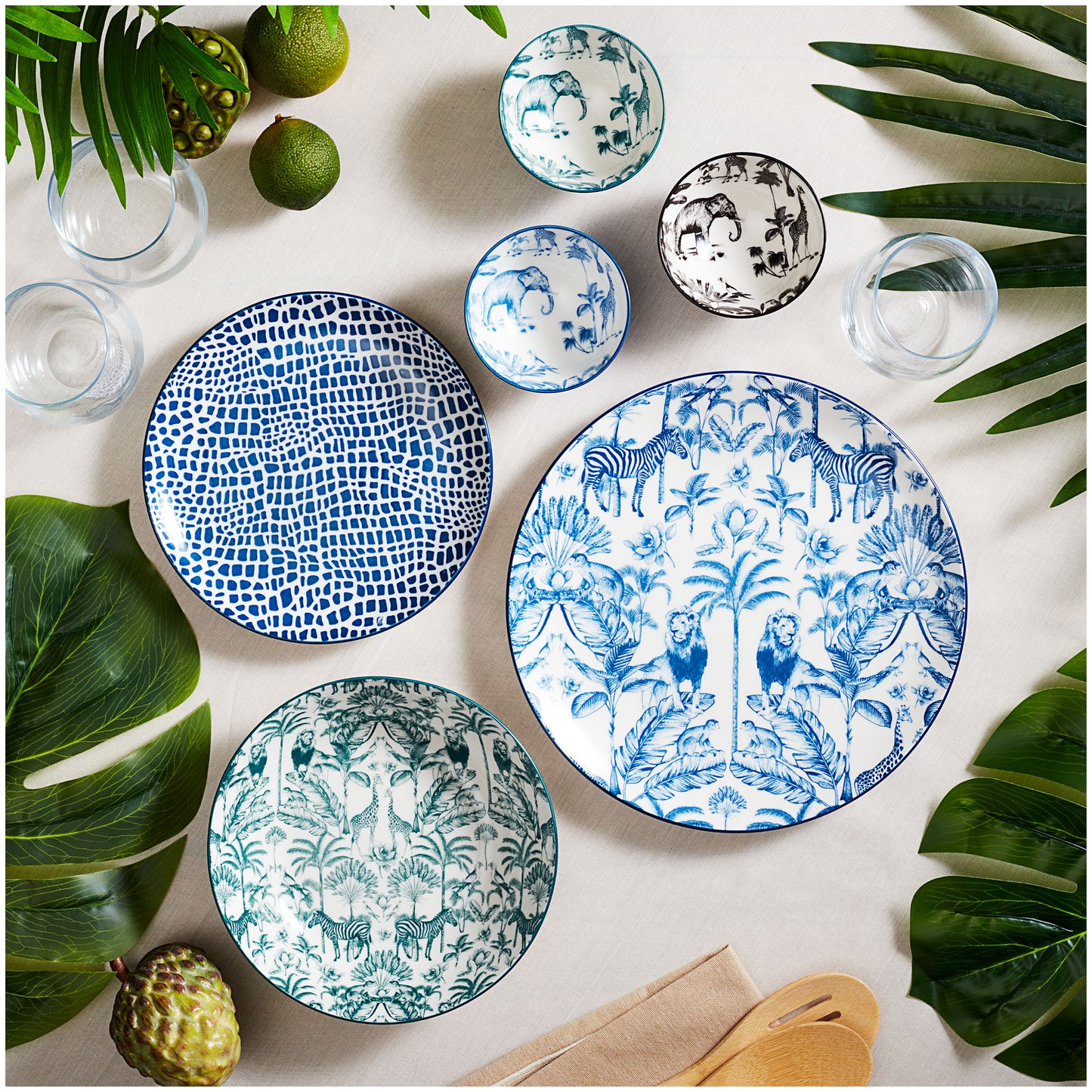 Jungle Dinner Plate 26.5cm