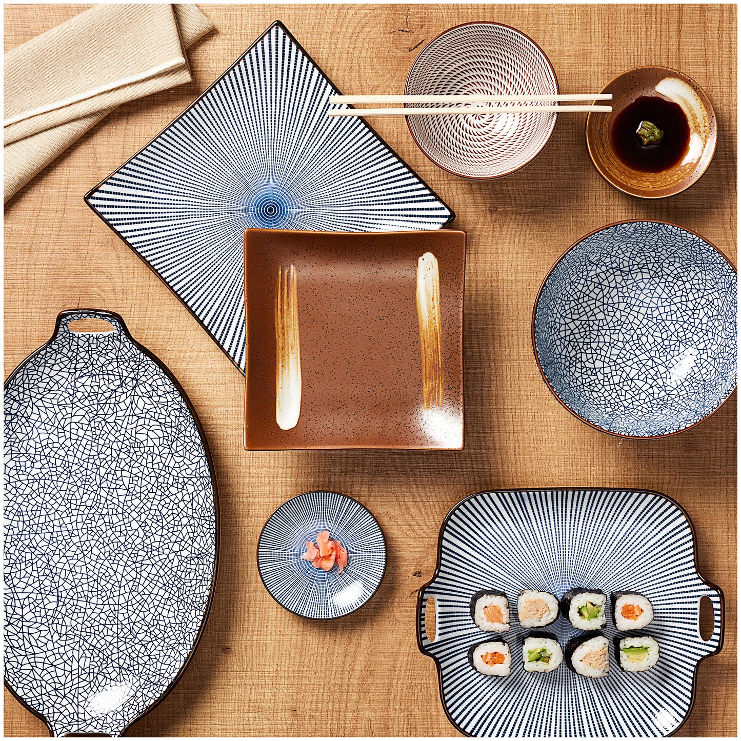 Japandi Bowl Blue 15cm