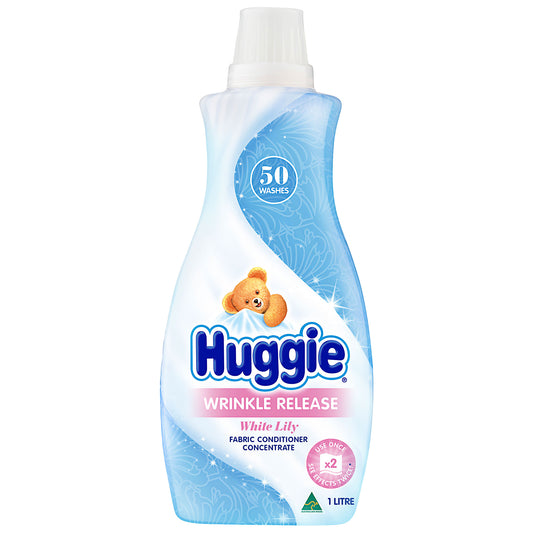 Huggie Wrinkle Release Fabric Conditioner Lily 1L