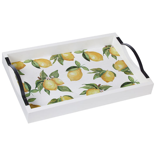 Lemons Rectangular Tray 45 x 30 x 9cm