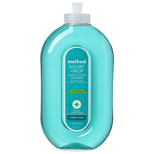 Method Squirt + Mop Hard Floor Cleaner Spearmint Sage 739mL