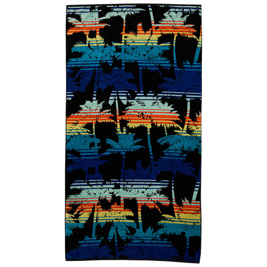 Velour Jacquard Beach Towel Piri Sunset 90x170cm