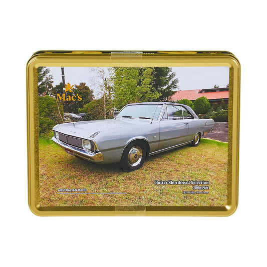 Mac's Shortbread Embossed Gift Tin 300g