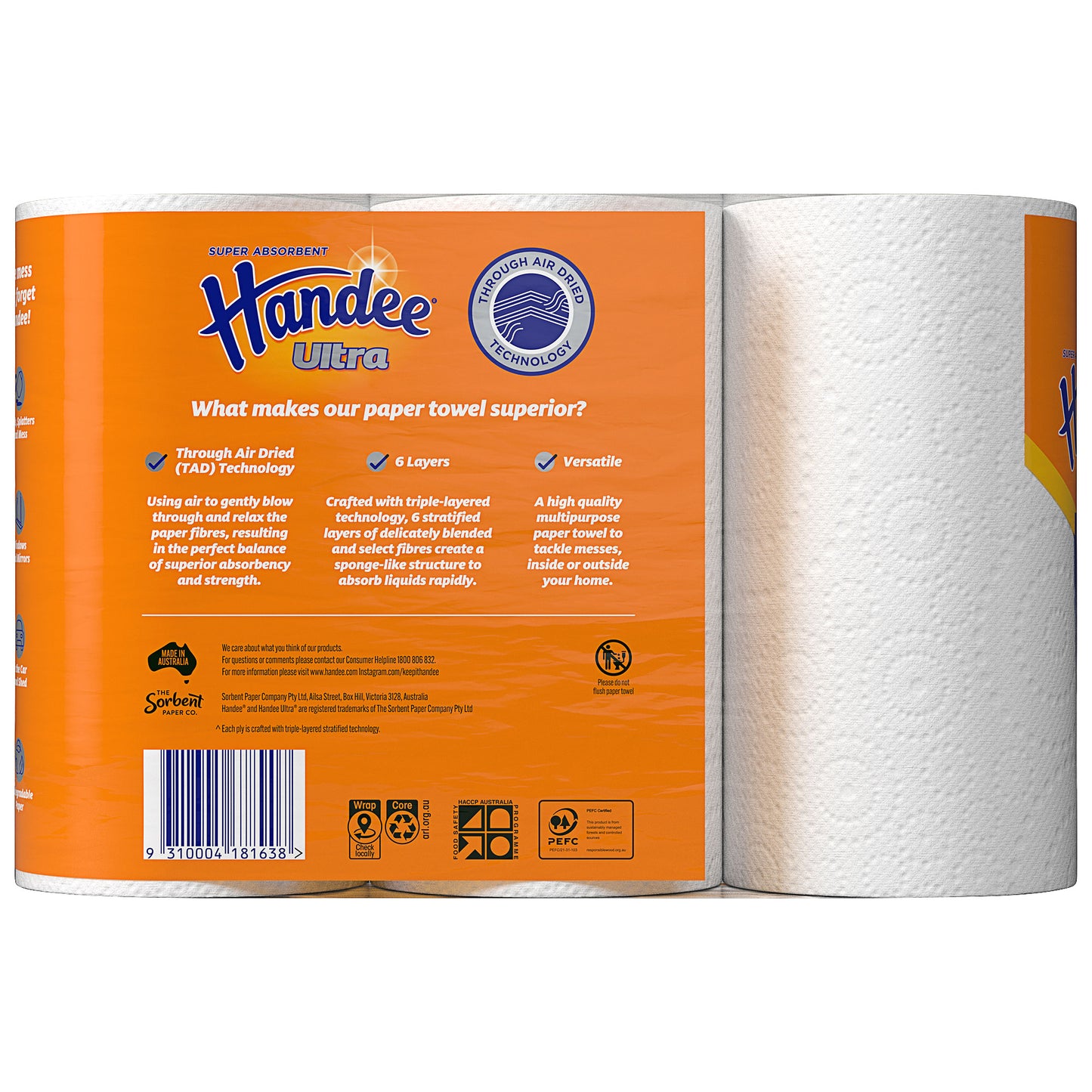 Handee Ultra Paper Towel 3pk