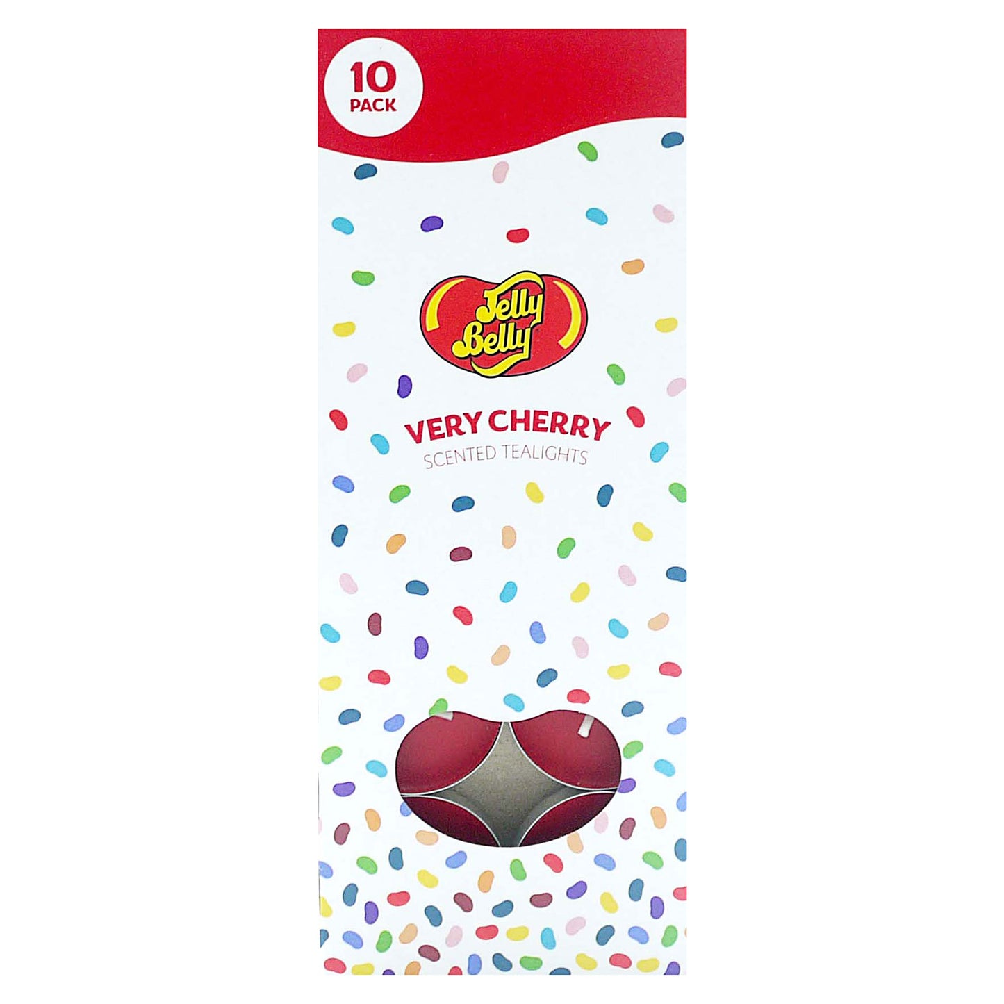 Jellybelly Tealights Cherry 10pk