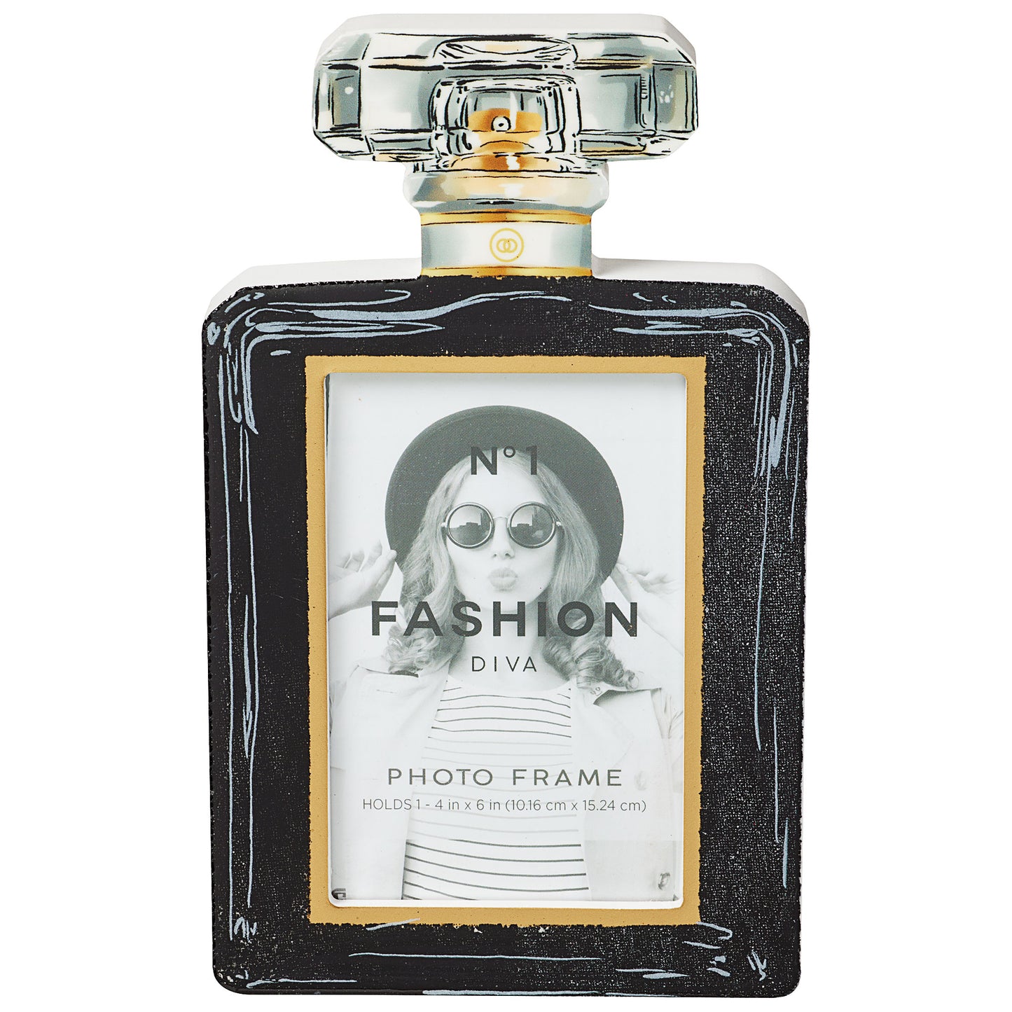 Lacquered Luxury Perfume Photo Frame 4x6"