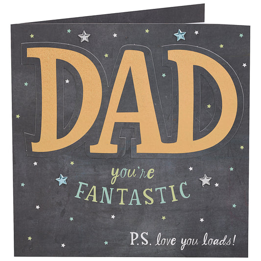 Father's Day Card Flicker & Luxe
