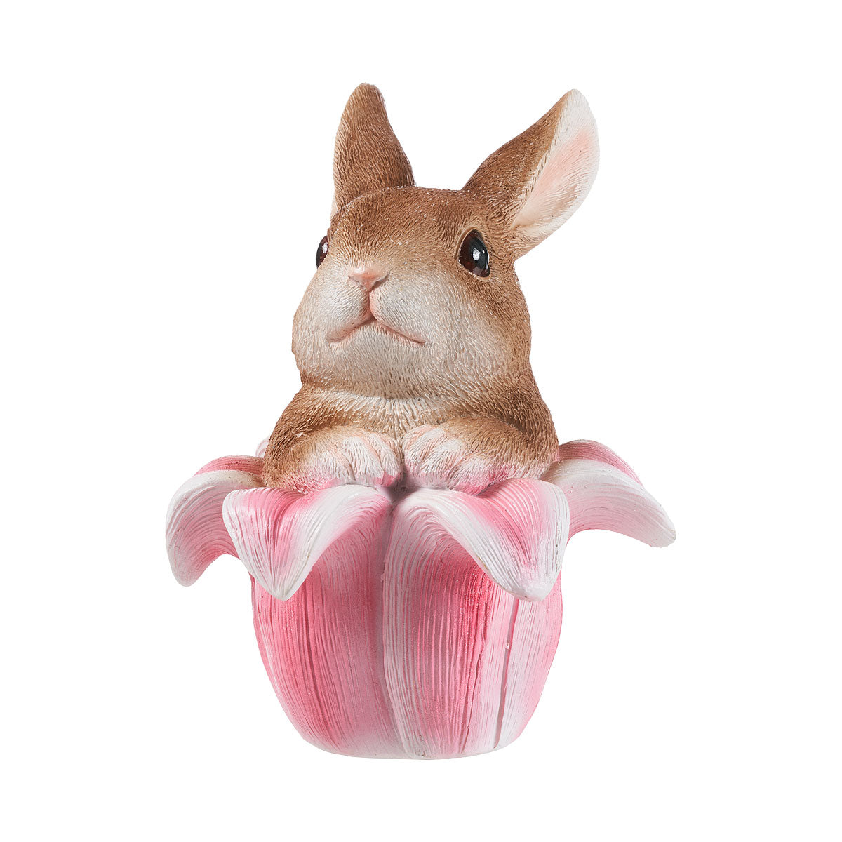 Animal In Flower Decoration Assorted 15cm