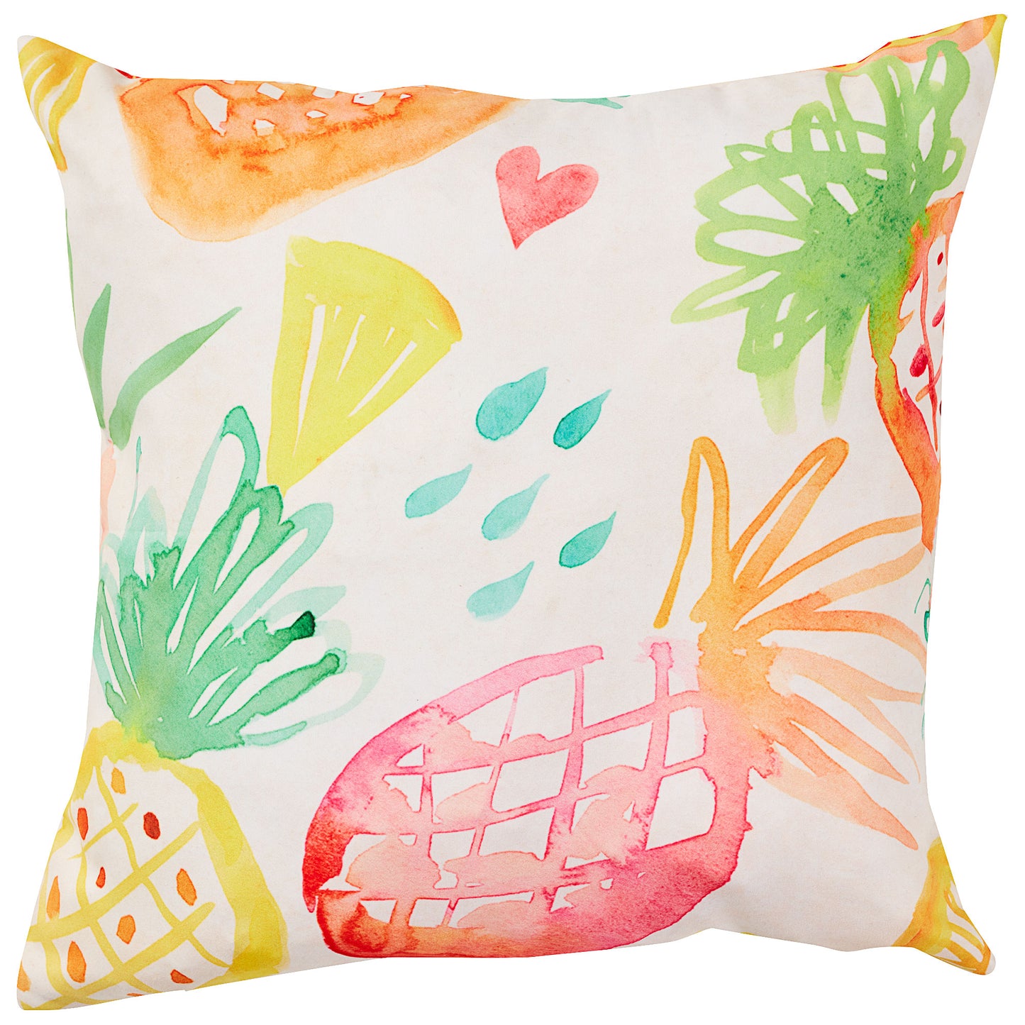 Printed Cushion Jungle/Fruit 40cm