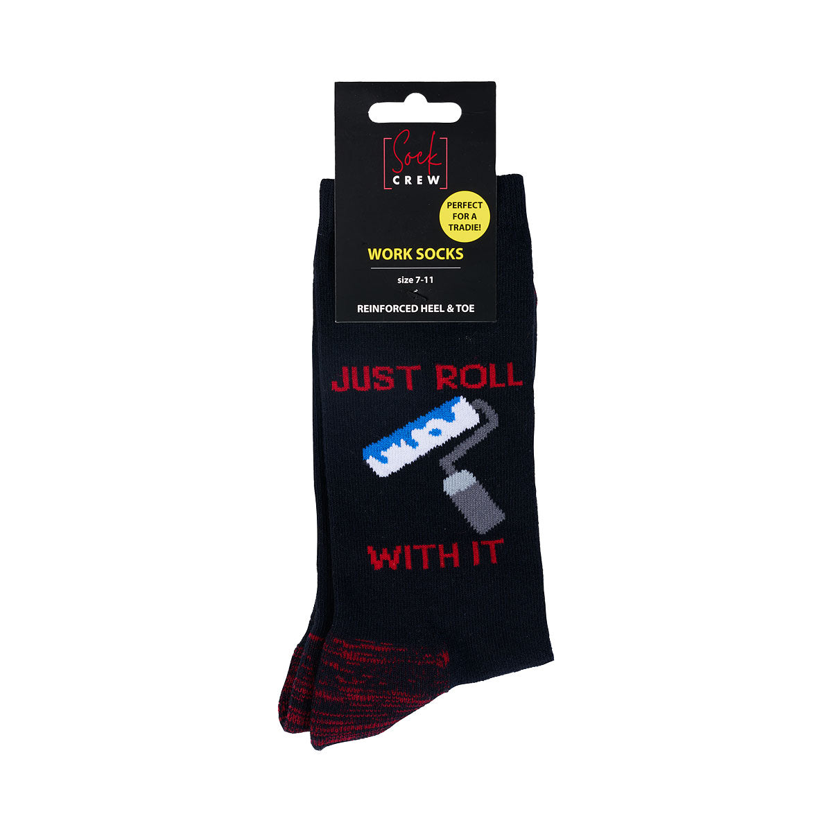 Novelty Work Socks Just Roll With It