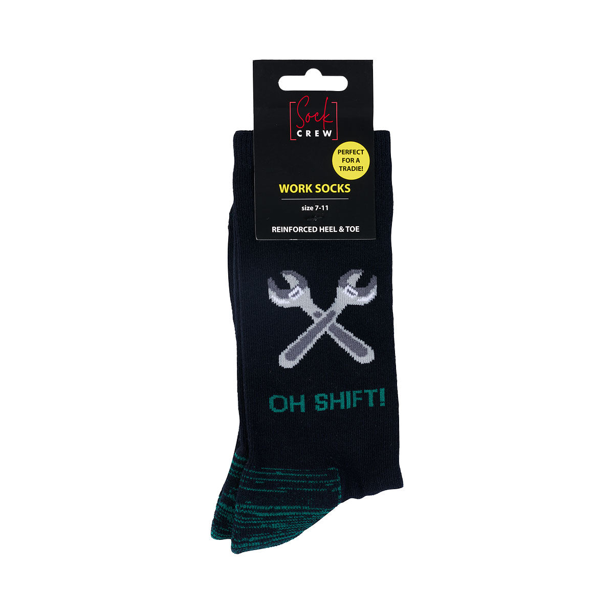 Novelty Work Socks Oh Shift