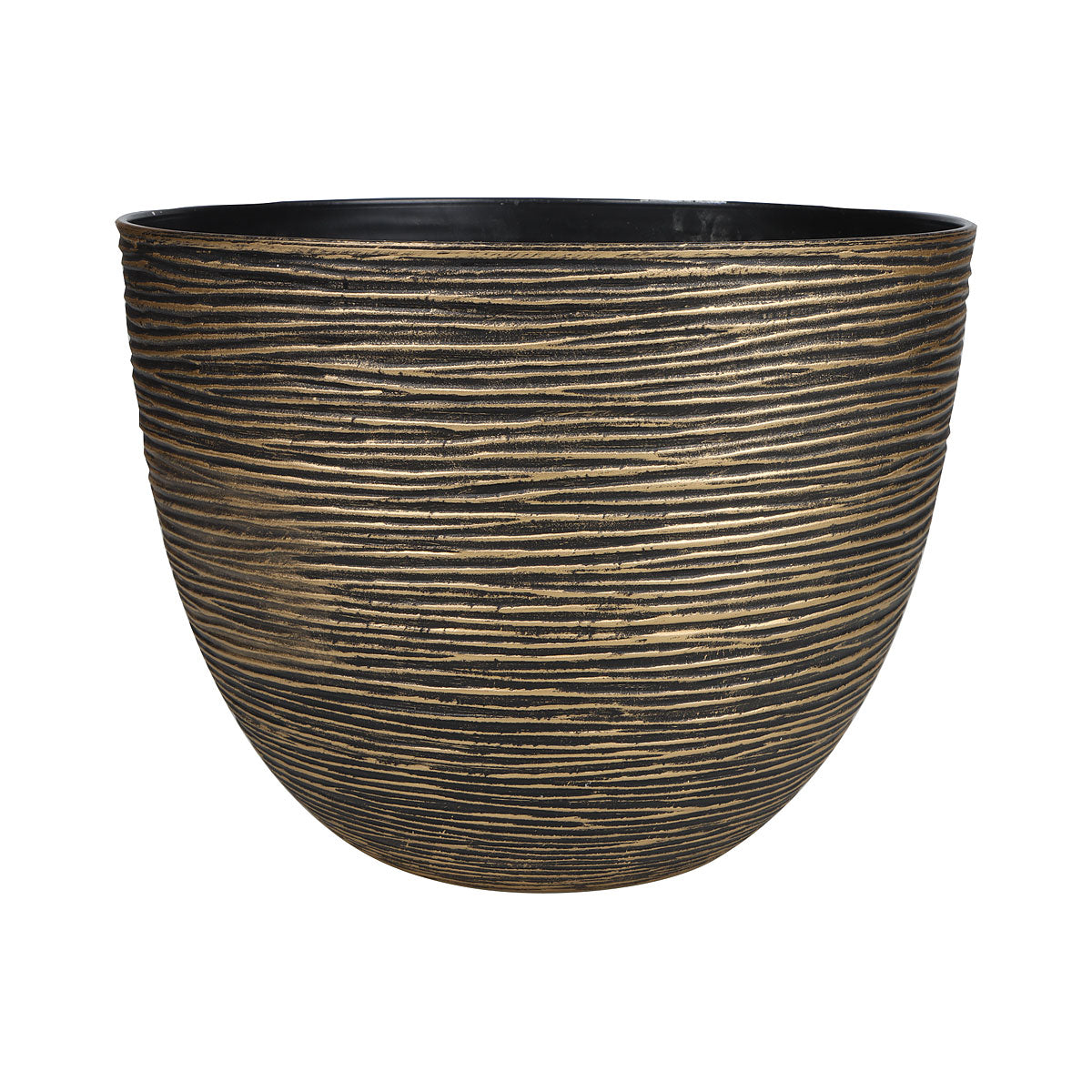 Round Ribbed Flower Pot 29cm