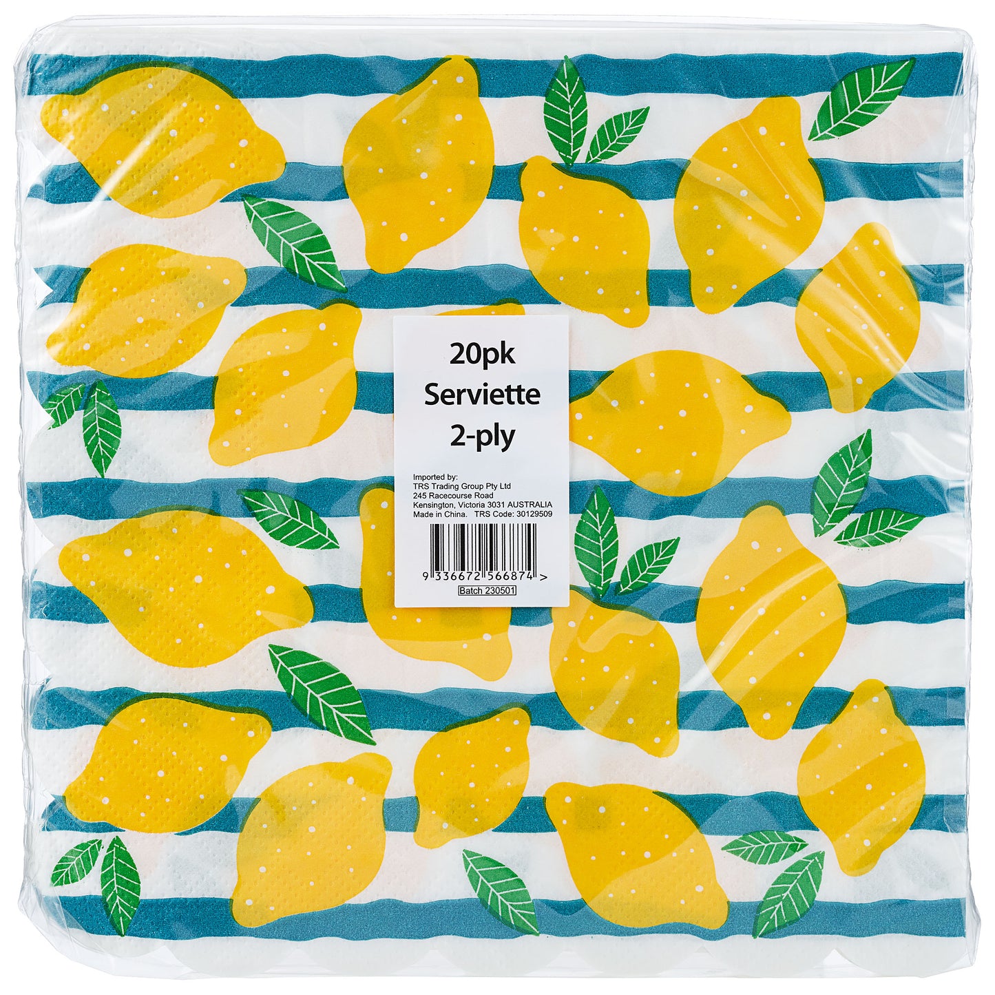 Napkin Fruits 2ply 20pk Assorted