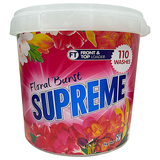 Supreme Laundry Powder Floral Burst Bucket 5kg