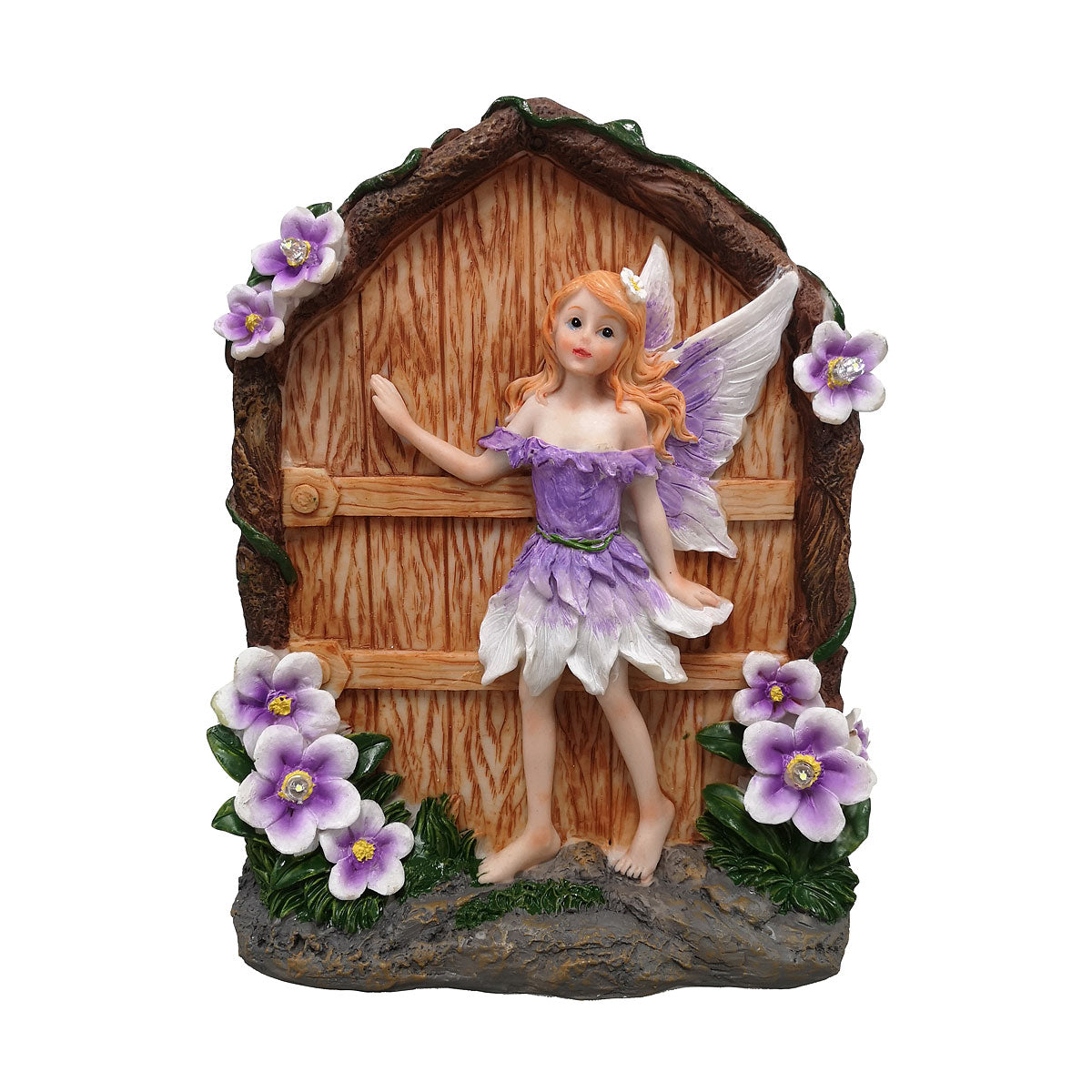 Solar Fairy House Pink/Purple