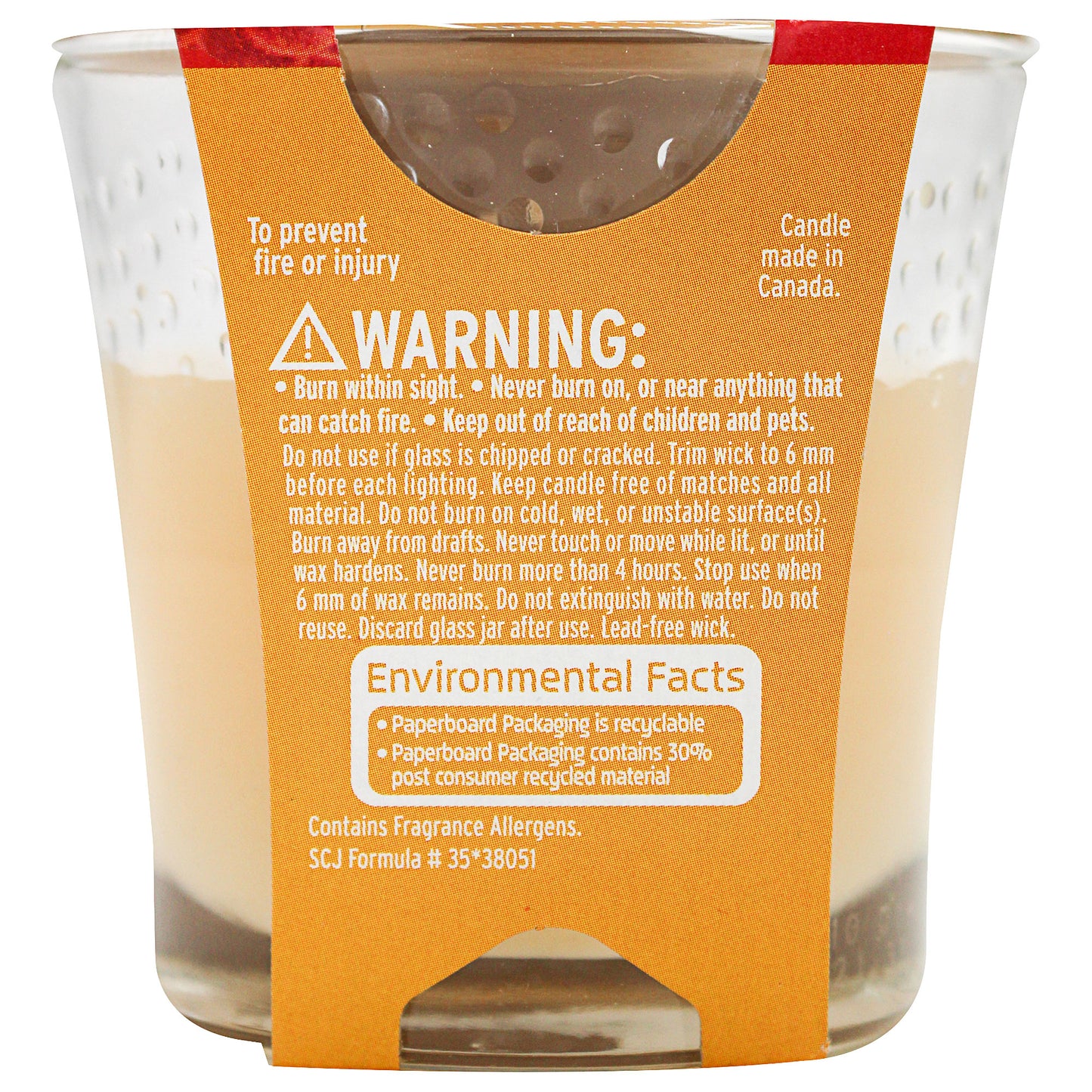 Glade Candle Tangerine & Sun 96g