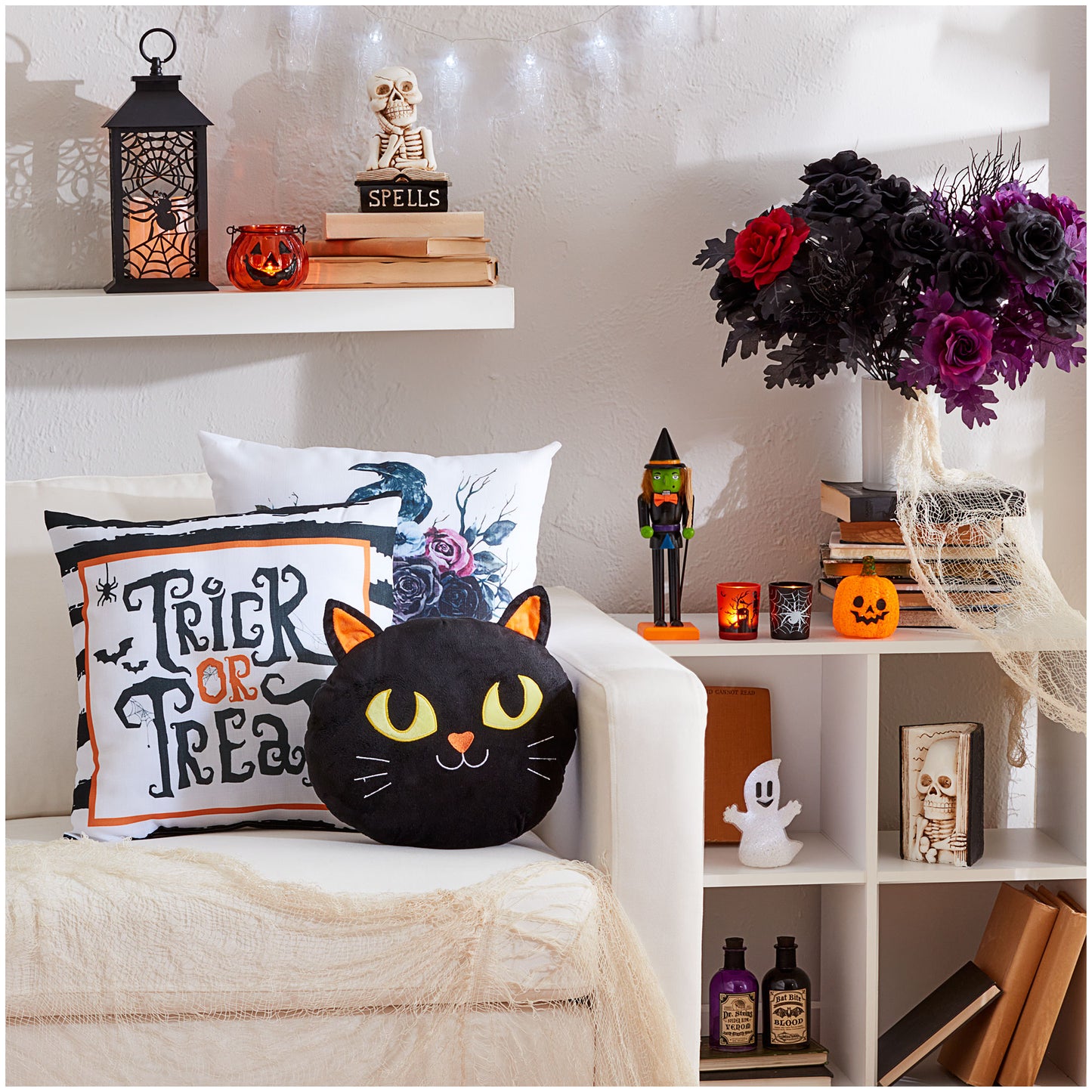 Halloween Cat Cushion