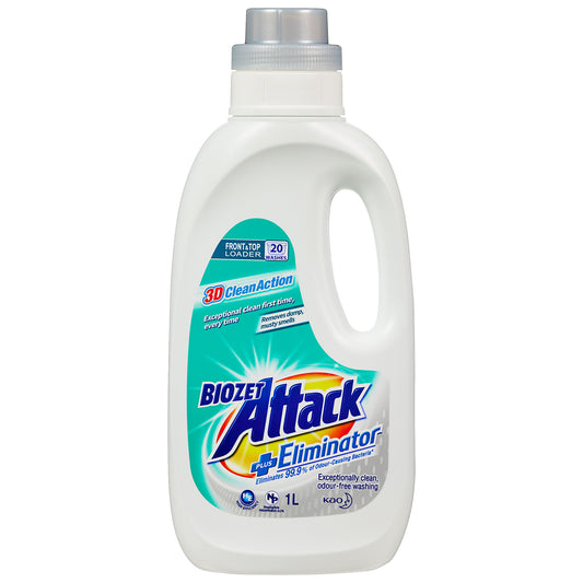 Biozet Attack Laundry Liquid Eliminator 1L