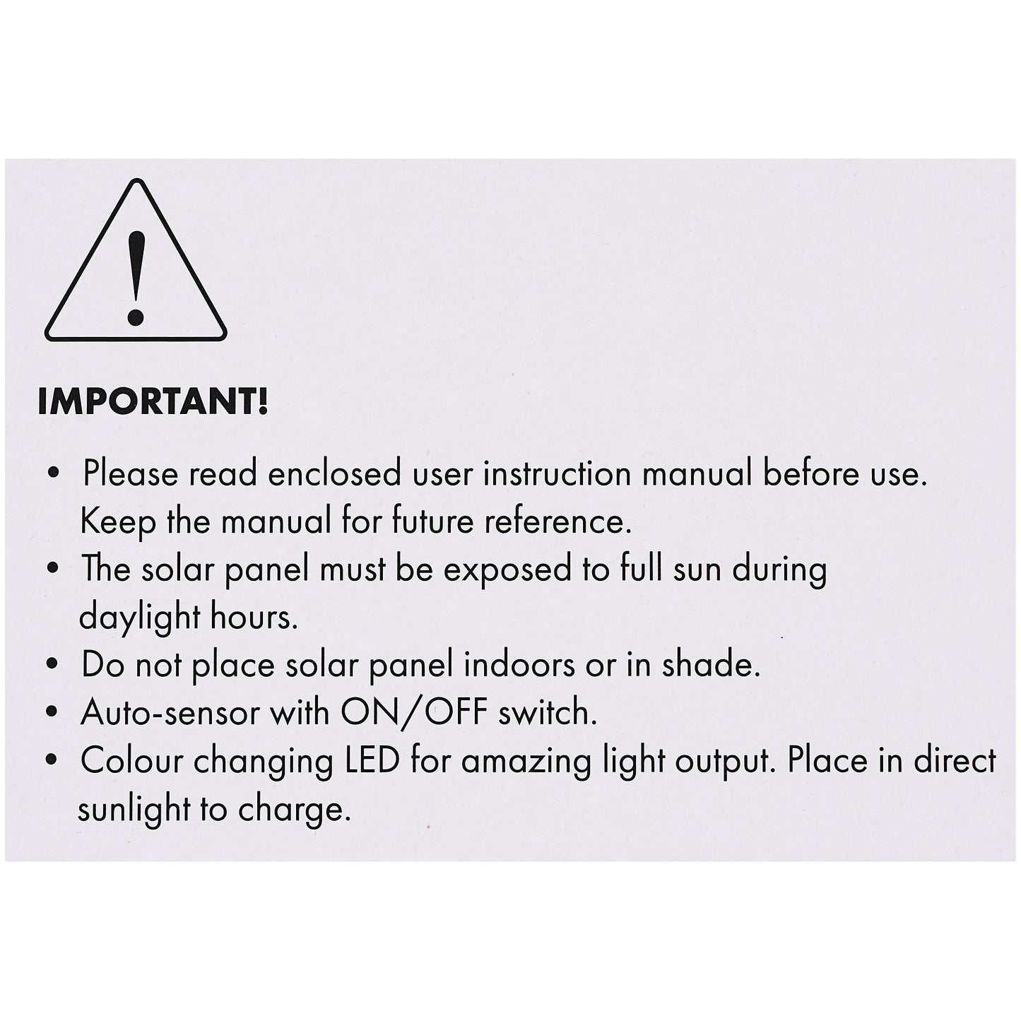 Solar Light-Up Two-Sided Stakes Set