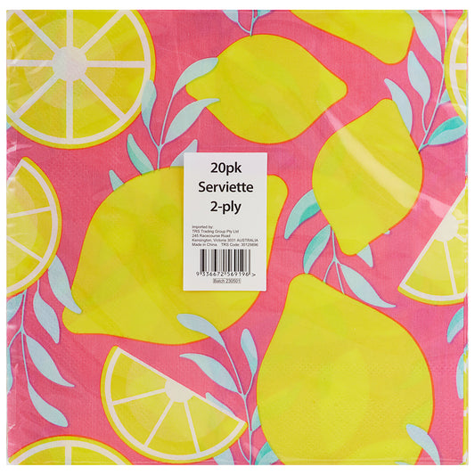 Positano Napkin 2ply 20pk