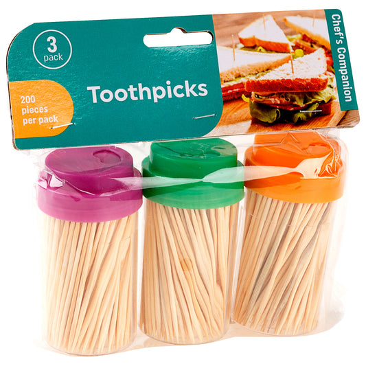 Toothpicks with Holder 200pk