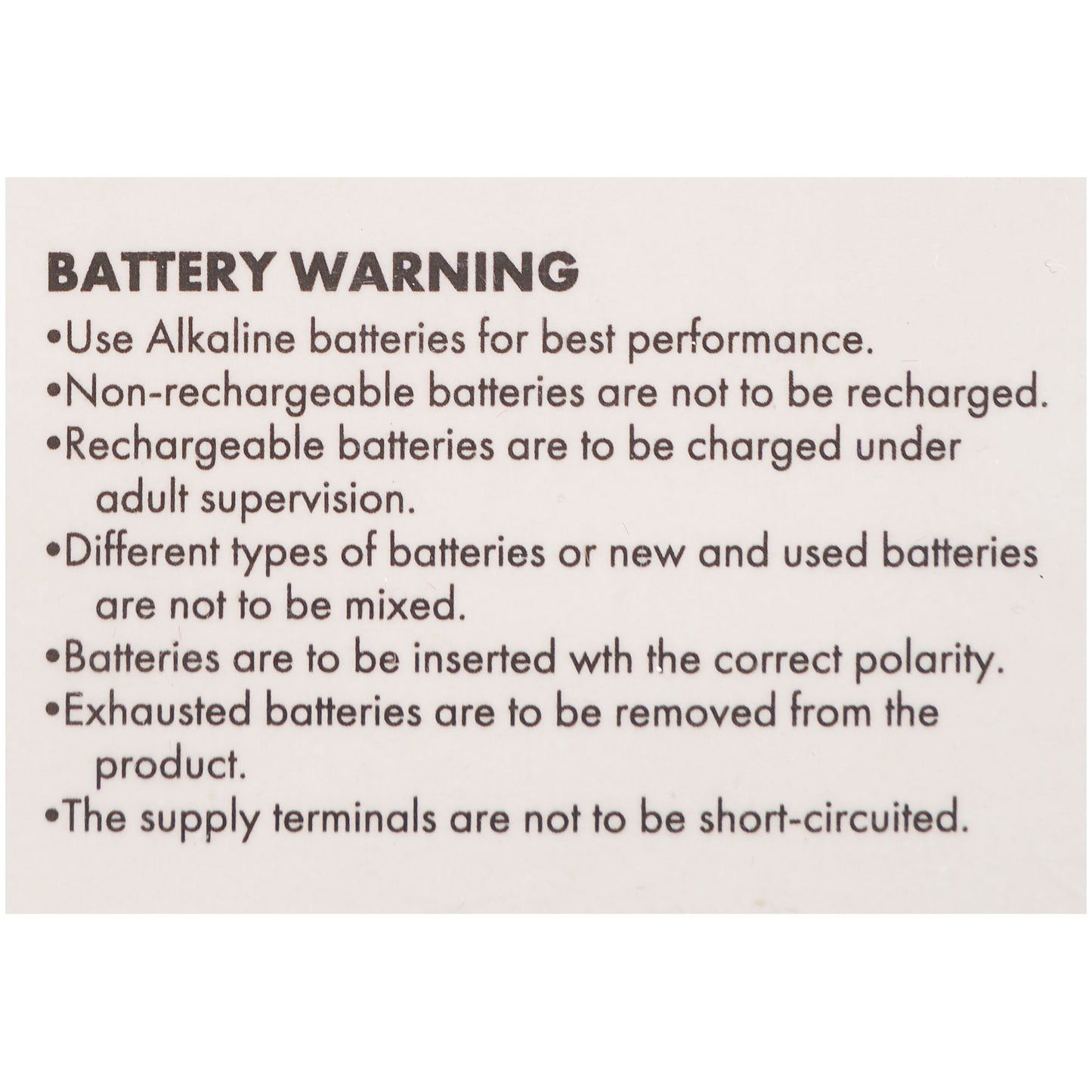 Battery-Operated LED Plastic Tree/Snow 10pk