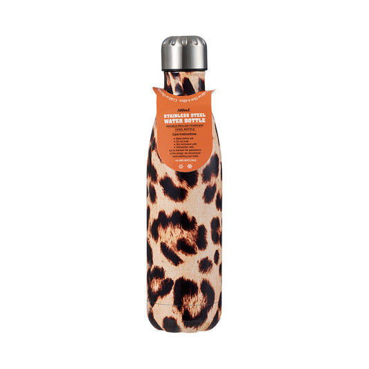 Cheetah Double Walled Stainless Steel Bottle 500mL