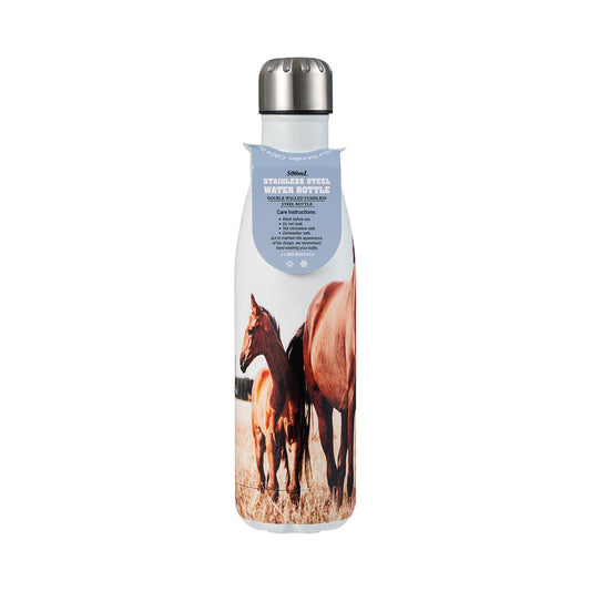 Horse Double Walled Stainless Steel Bottle 500mL