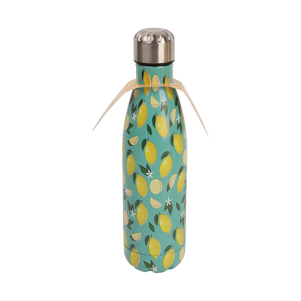Stainless Steel Water Drink Bottle Lemons 500mL