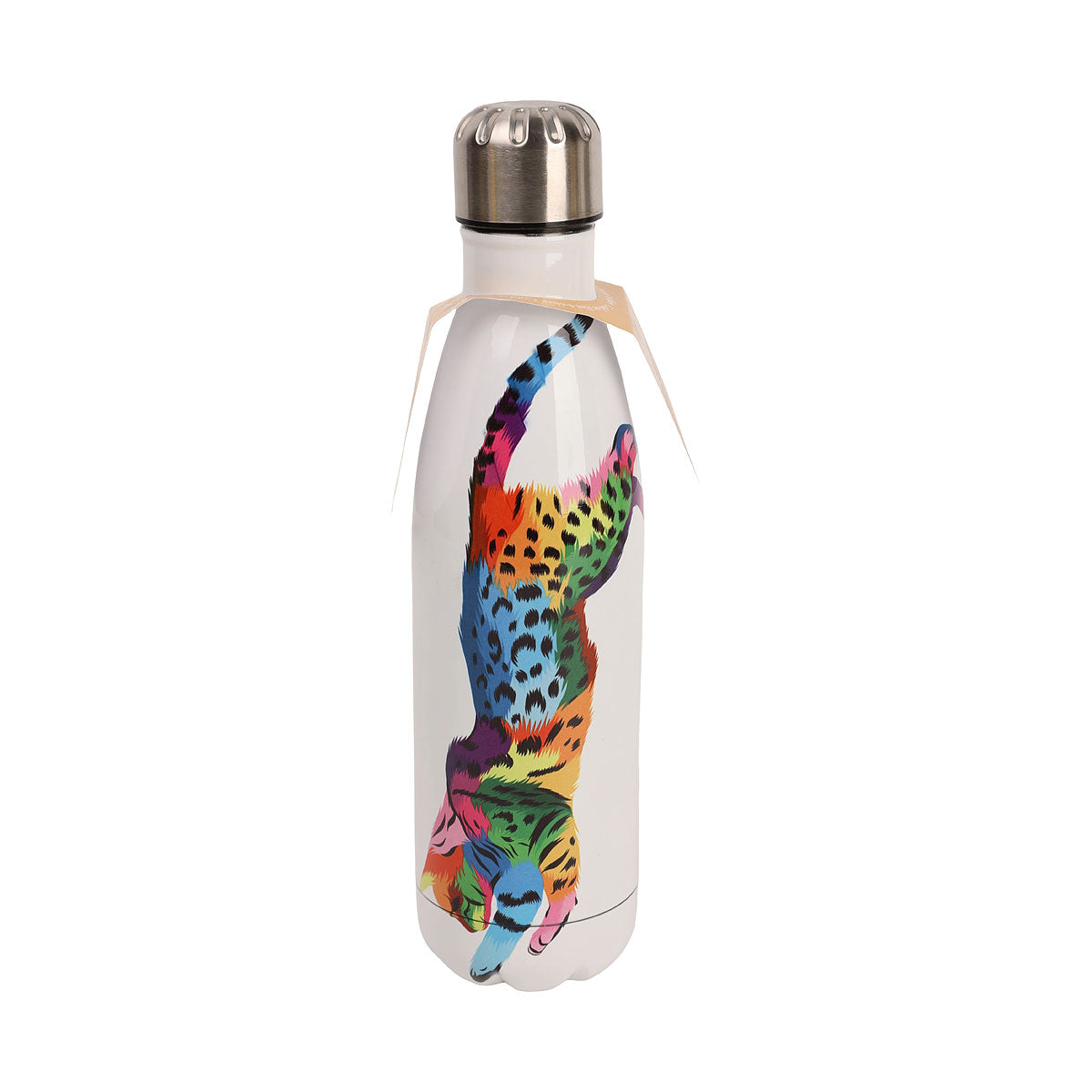 Stainless Steel Water Drink Bottle Leopard 500mL