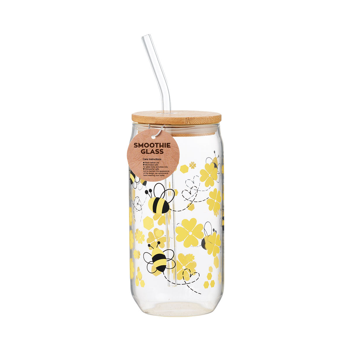 Bees Smoothie Glass 500mL