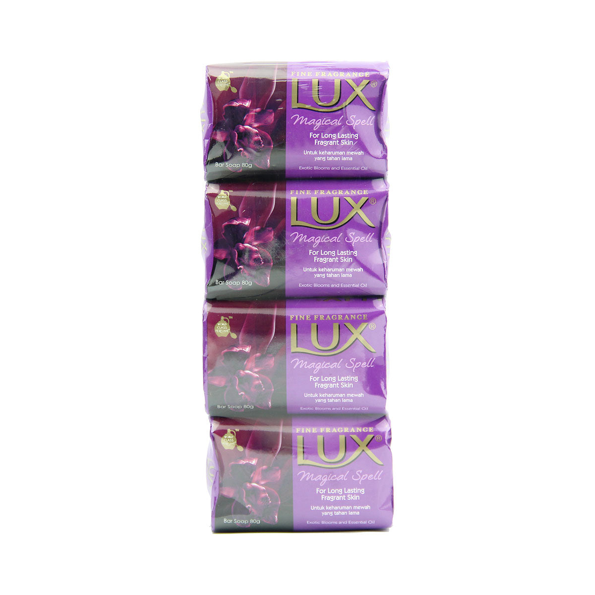 Lux Soap Magic Spell 4pk 80g