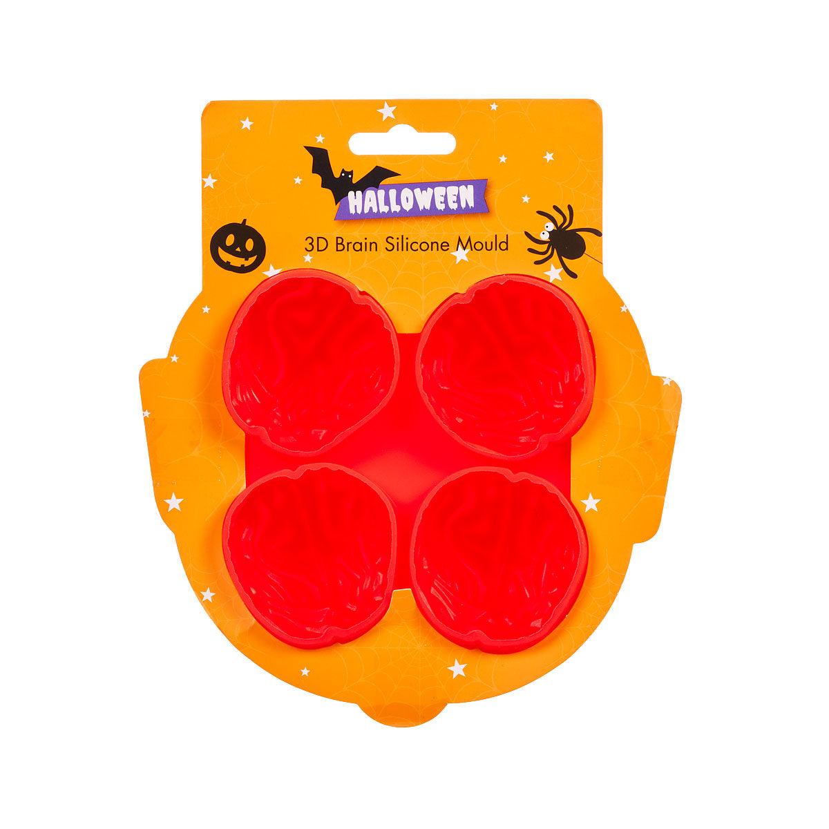 Halloween 3D Brains Silicone Mould