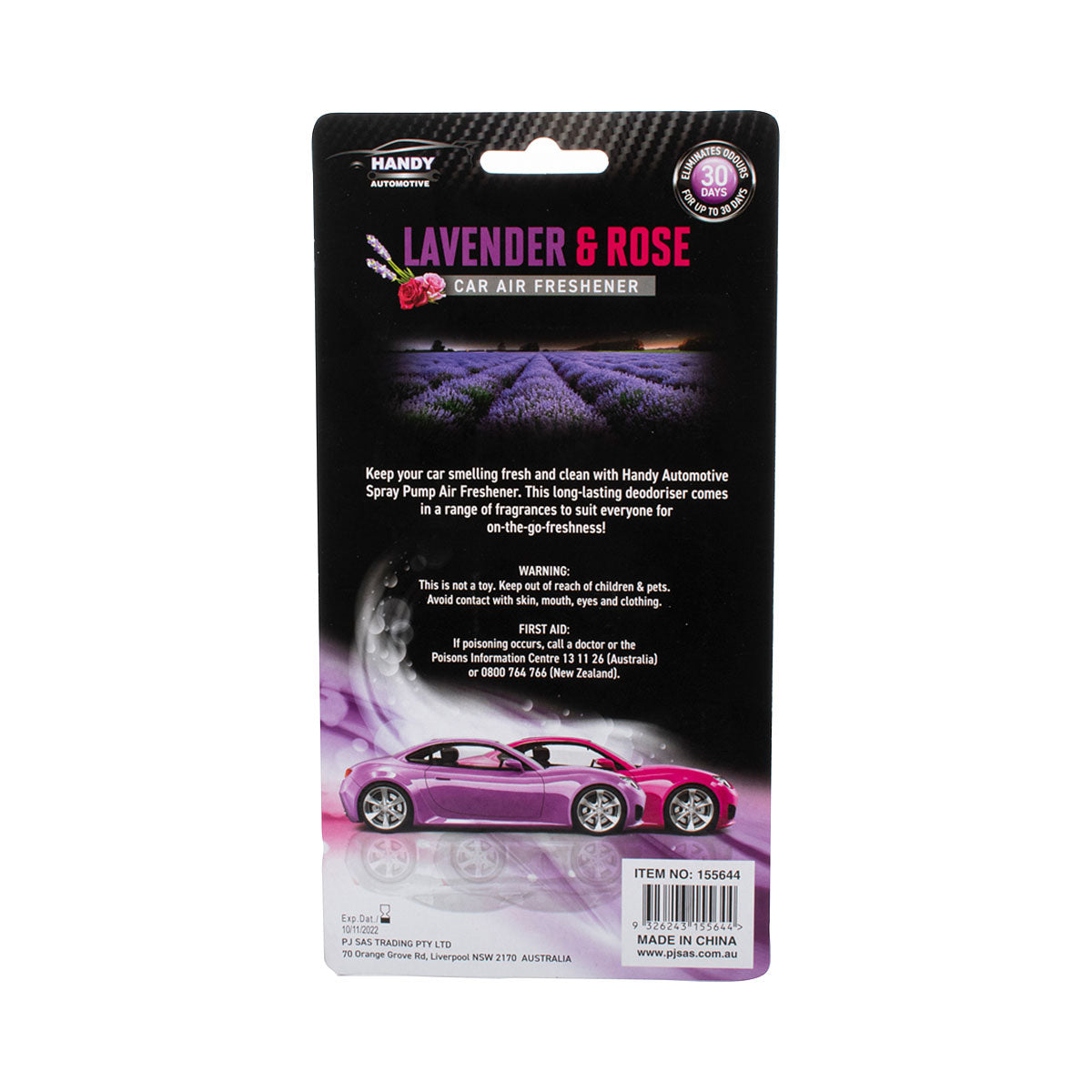 Handy Auto Car Air Freshener Spray 60mL 2pk Assorted