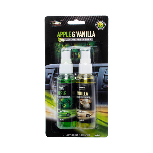 Handy Auto Car Air Freshener Spray 60mL 2pk Assorted