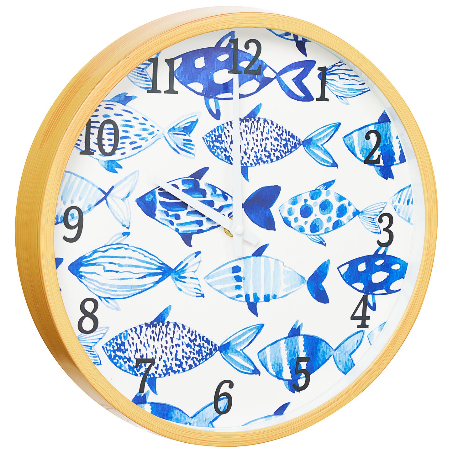 Lemons/Fish Clock 30cm