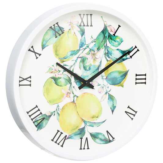 Lemons/Fish Clock 30cm