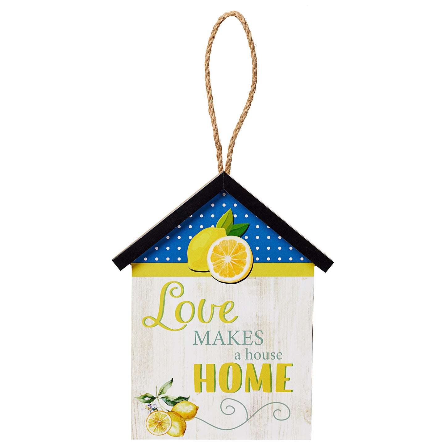 Made With Love/Lemons Hanging Plaque