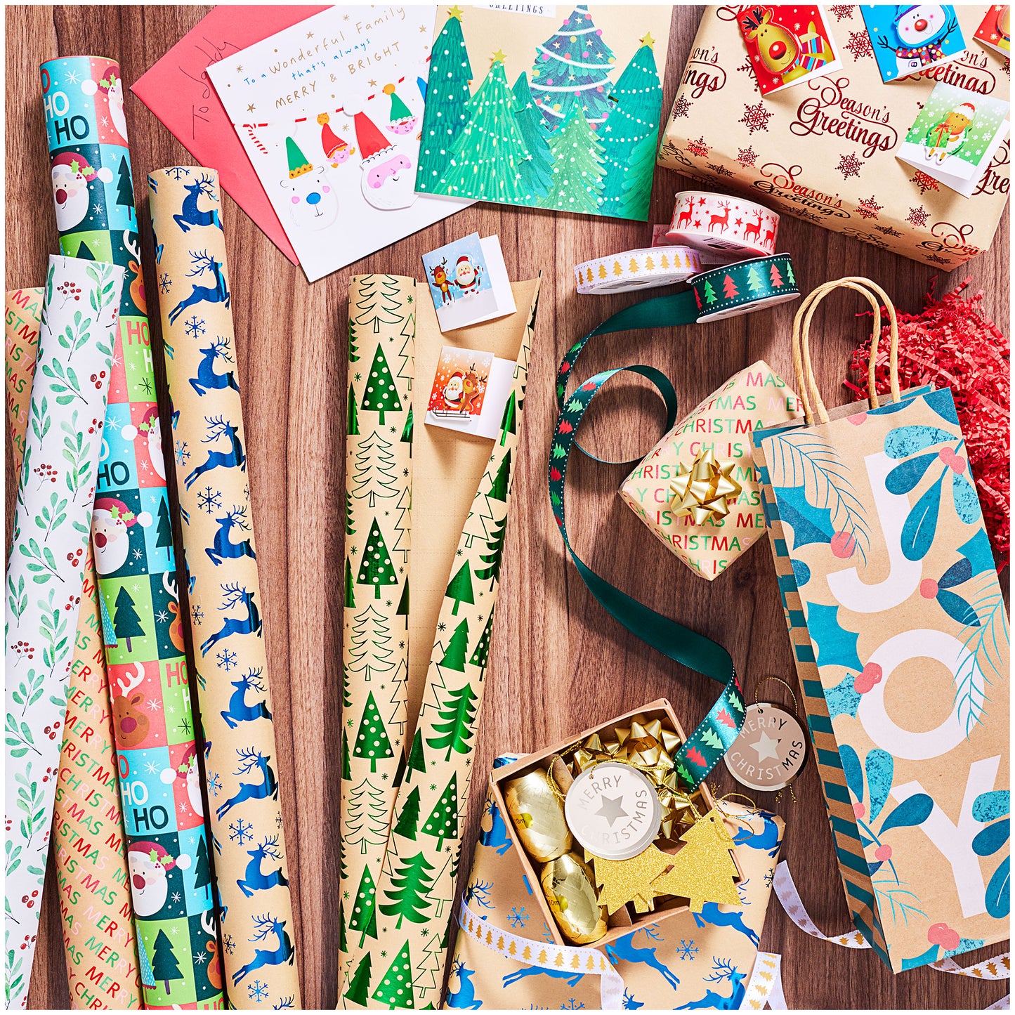 14pc Tag Ribbon Bows Set Assorted