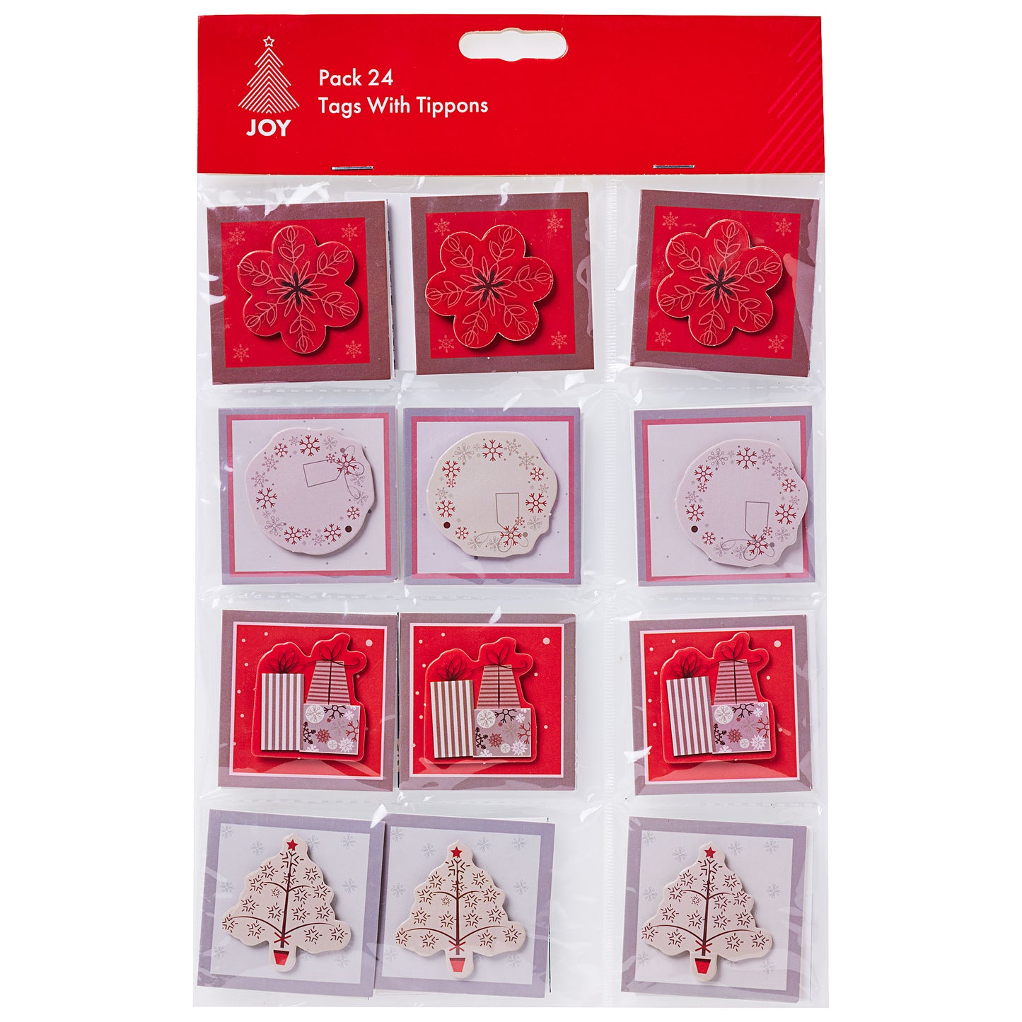 Tags With Tippons 24pk Assorted