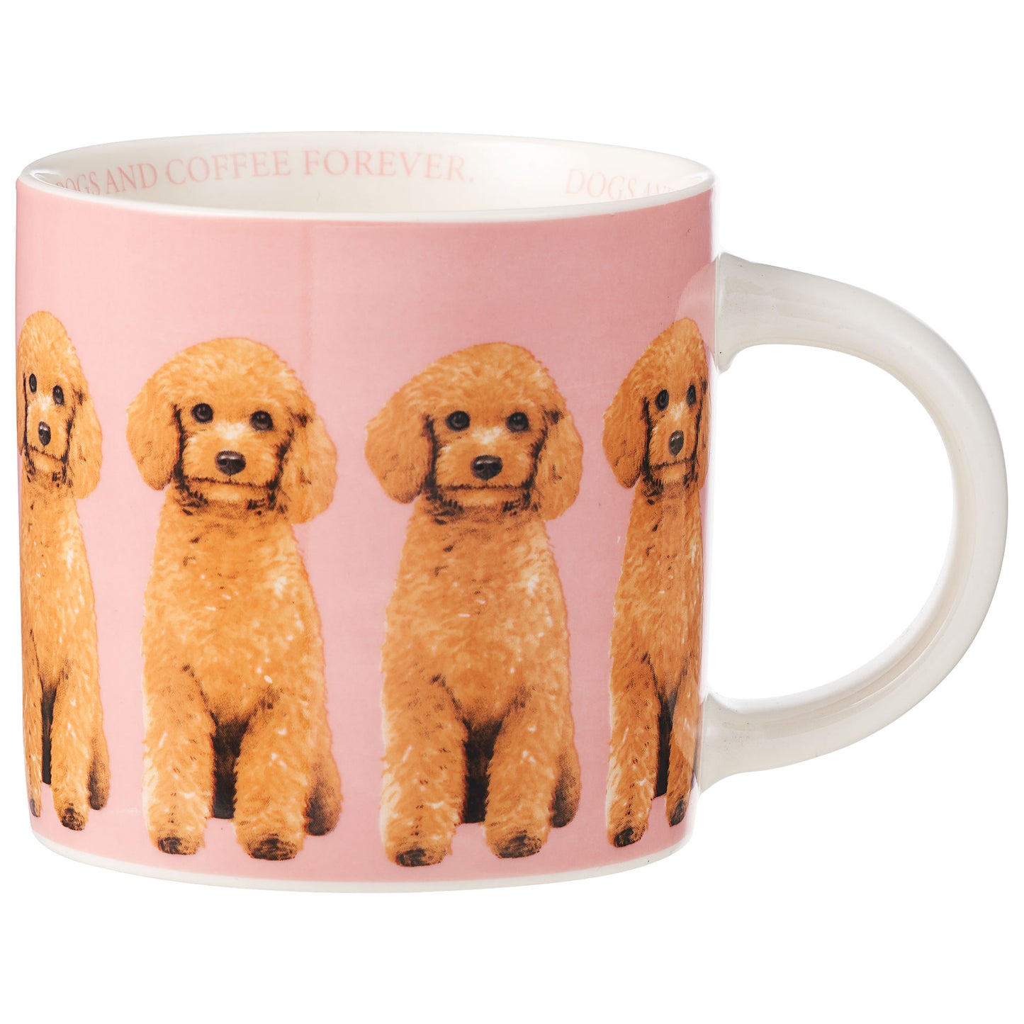 Poodle Dog New Bone Mug 320mL