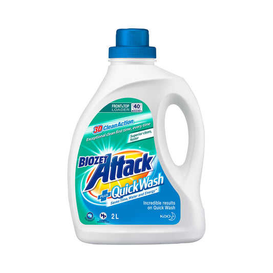 Biozet Attack Laundry Liquid Quick Wash 2L