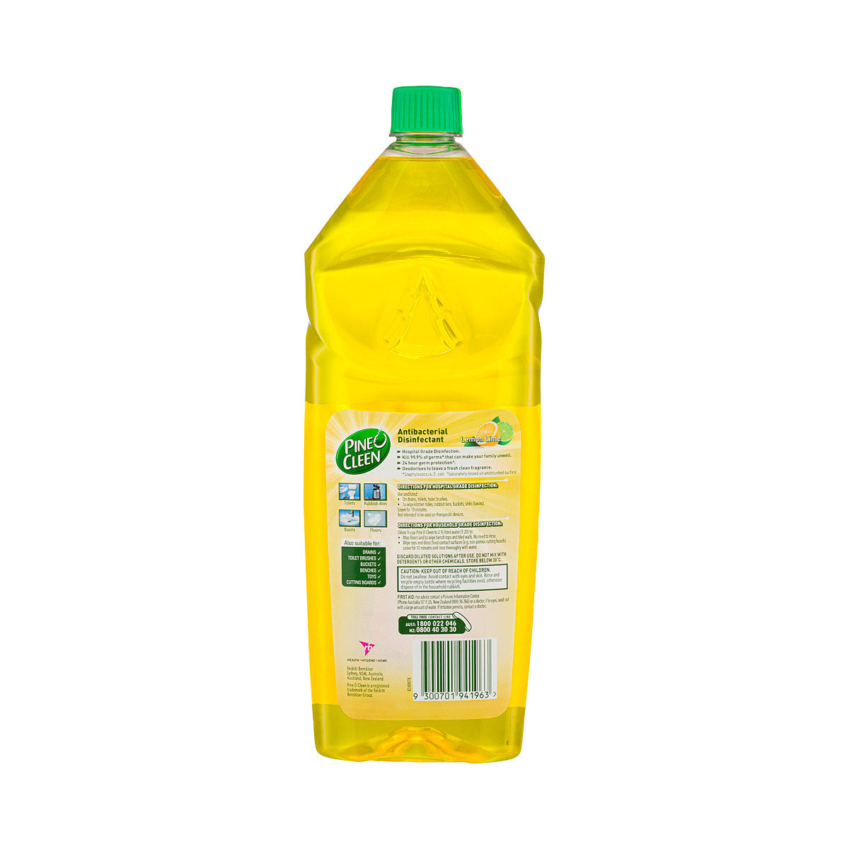 Pine O Cleen Disinfectant Lemon 1.25L