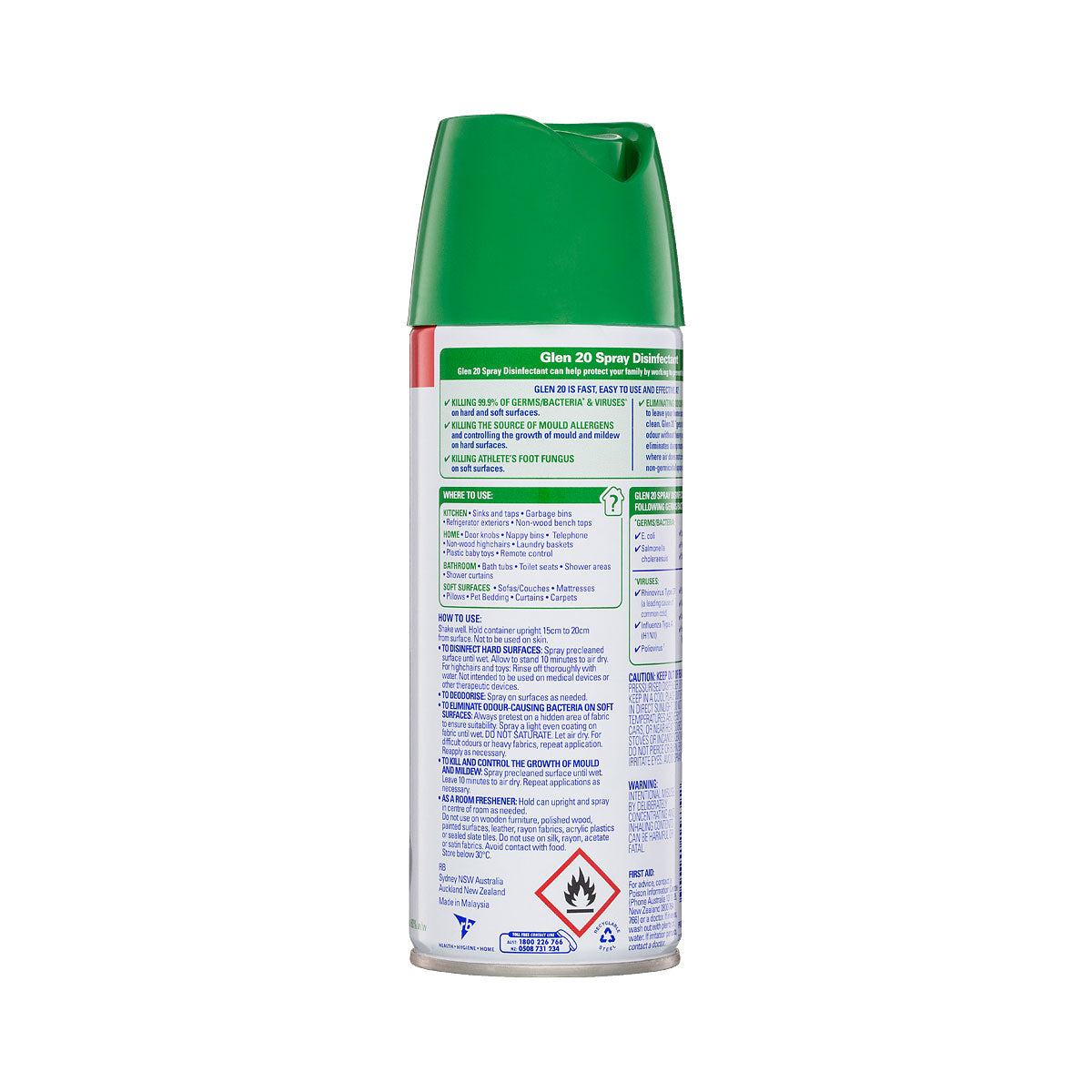 Glen 20 Disinfectant Spray Lavender 300g